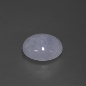 2.76 ct Blue Jadeite Stone, Natural Jadeite in Oval Cabochon Shape for Sale