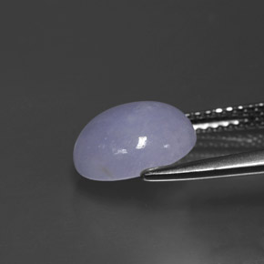 Jadeite Gemstone in 10 x 8 mm (calibrated) Size for Sale, Jadeite Stone in Lavender Color