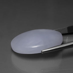 Jadeite Gemstone in 29.2 x 23.8 mm Size for Sale, Jadeite Stone in Lavender Color