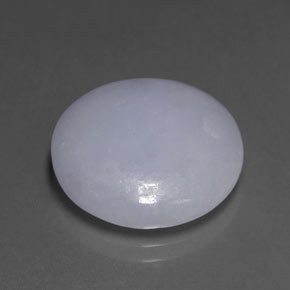 13.72 ct Blue Jadeite Stone, Natural Jadeite in Round Cabochon Shape for Sale