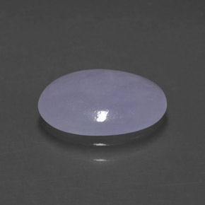 2.17 ct Blue Jadeite Stone, Natural Jadeite in Oval Cabochon Shape for Sale