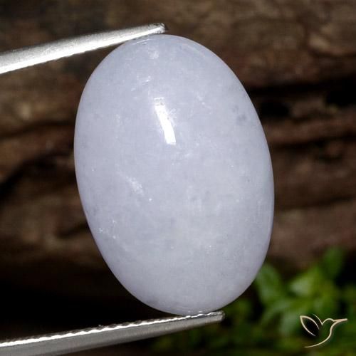 13.06 ct Violet Jadeite, 19 x 13.1 mm Oval Cut From Myanmar, Photo A