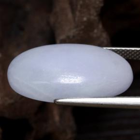 Jadeite Gemstone in 21.6 x 12.9 mm Size for Sale, Jadeite Stone in Light Violet Color