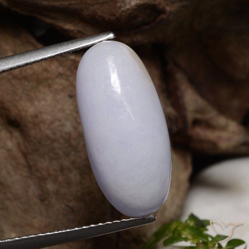 10.44ct Natural Gray Jadeite, Oval, Translucent