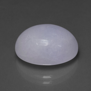 11.64 ct Blue Jadeite Stone, Natural Jadeite in Oval Cabochon Shape for Sale