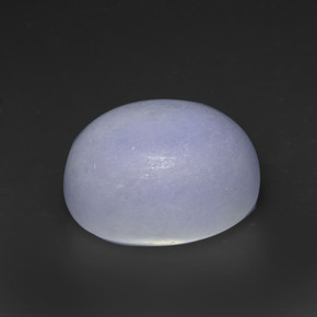 21.40 ct Blue Jadeite Stone, Natural Jadeite in Oval Cabochon Shape for Sale