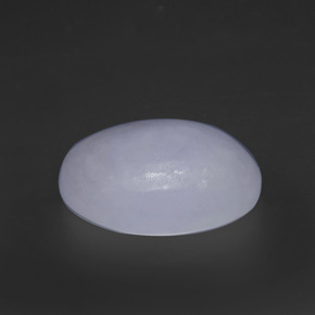13.55 ct Blue Jadeite Stone, Natural Jadeite in Oval Cabochon Shape for Sale