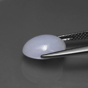 Jadeite Gemstone in 10.7 x 8.5 mm Size for Sale, Jadeite Stone in Lavender Color