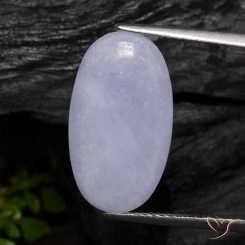 6.19 ct Violet Jadeite, 18.3 x 10.4 mm Oval Cut From Myanmar, Photo A