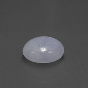 2.72 ct Blue Jadeite Stone, Natural Jadeite in Oval Cabochon Shape for Sale