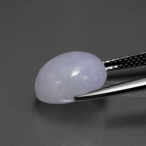 Jadeite Gemstone in 11.6 x 10.8 mm Size for Sale, Jadeite Stone in Lavender Color