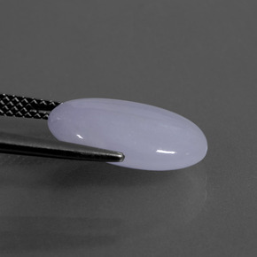 Jadeite Gemstone in 14 x 10 mm (calibrated) Size for Sale, Jadeite Stone in Lavender Color