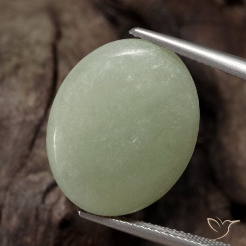 13.32 ct Green Jadeite, 20.4 x 16.2 mm Oval Cut From Myanmar, Photo A