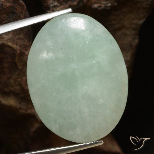 16.53 ct Green Jadeite, 22.5 x 17.2 mm Oval Cut From Myanmar, Photo A