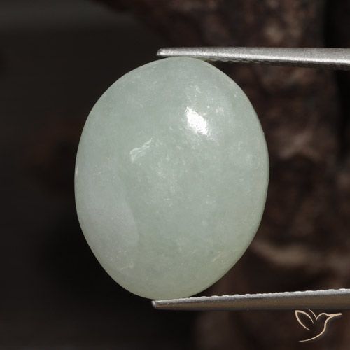 16.14 ct Green Jadeite, 18.9 x 15 mm Oval Cut From Myanmar, Photo A