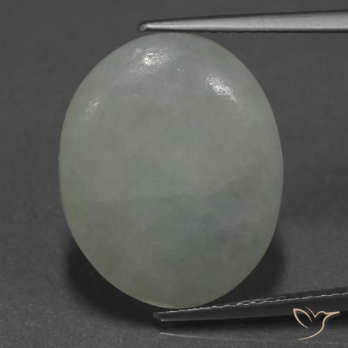 9.44 ct Green Jadeite, 18.3 x 14.8 mm Oval Cut From Myanmar, Photo A