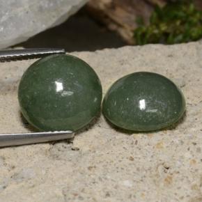 6.7ct Round Cabochon Green Jadeite Gem for sale 6.7ct Round Cabochon Green Jadeite Gem (ID: 470593)