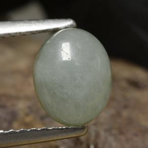 1.9ct Oval Cabochon Green Jadeite for sale thumb image of 1.9ct Oval Cabochon Green Jadeite (ID: 471203)