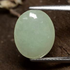 3.6ct Oval Cabochon Green Jadeite Gem for sale 3.6ct Oval Cabochon Green Jadeite Gem (ID: 481117)