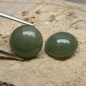6.2ct Round Cabochon Green Jadeite Gem for sale 6.2ct Round Cabochon Green Jadeite Gem (ID: 481242)