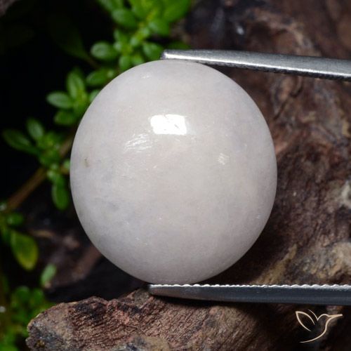 23.31 ct Gray Jadeite, 18.8 x 17.2 mm Oval Cut From Myanmar, Photo A