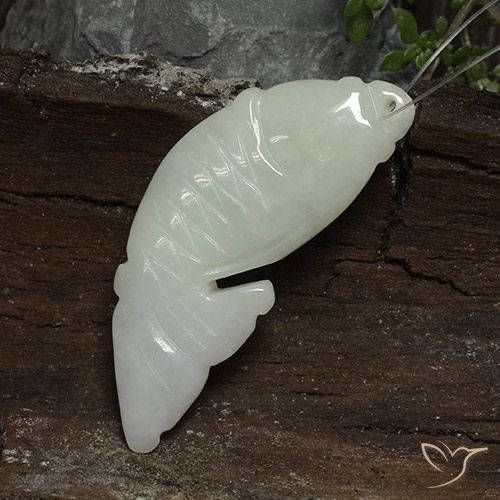 32.53ct Natural Medium Green Jadeite, Fancy, Translucent