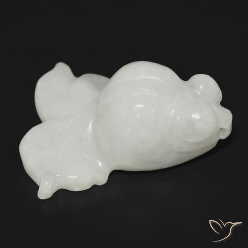 30.20ct Natural Grayish Green Jadeite, Fancy, Translucent