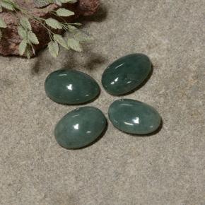 2.7ct Oval Cabochon Green Jadeite for sale thumb image of 2.7ct Oval Cabochon Green Jadeite (ID: 496132)