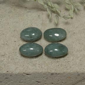 2ct Oval Cabochon Green Jadeite for sale thumb image of 2ct Oval Cabochon Green Jadeite (ID: 496134)