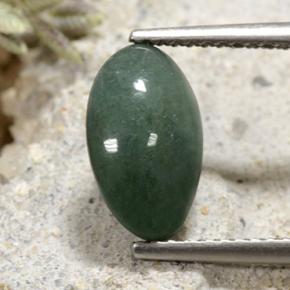3.2ct Oval Cabochon Green Jadeite Gem for sale 3.2ct Oval Cabochon Green Jadeite Gem (ID: 496180)
