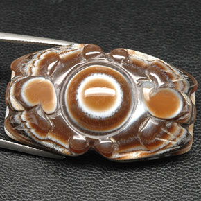 126.10 ct Multicolor Jasper Gemstone, Jasper Gem in Fancy Cabochon Shape for Sale.