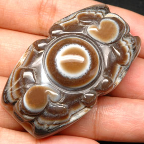 126.10 ct Multicolor Jasper Stone, Natural Jasper in Fancy Cabochon Shape for Sale