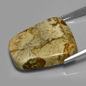 Jasper Gemstone in 25.6 x 21.7 mm Size for Sale, Jasper Stone in Multicolor Color