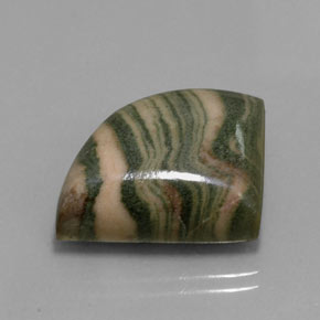24.83 ct Multicolor Jasper Stone, Natural Jasper in Fancy Cabochon Shape for Sale