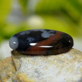 Jasper Gemstone in 22.6 x 13.8 mm Size for Sale, Jasper Stone in Multicolor Color