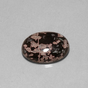 10.06 ct Multicolor Jasper Gemstone, Jasper Gem in Oval Cabochon Shape for Sale.