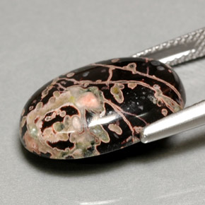 Jasper Gemstone in 18 x 13 mm (calibrated) Size for Sale, Jasper Stone in Multicolor Color