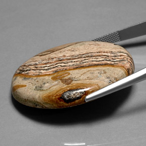 Jasper Gemstone in 38.2 x 32 mm Size for Sale, Jasper Stone in Multicolor Color