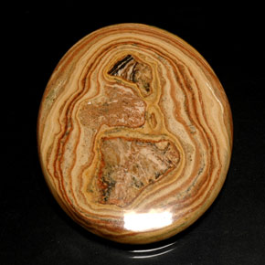 109.25 ct Multicolor Jasper Stone, Natural Jasper in Oval Cabochon Shape for Sale