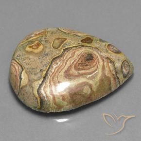 Jasper Gemstone in 32.9 x 26.7 mm Size for Sale, Jasper Stone in Multicolor Color