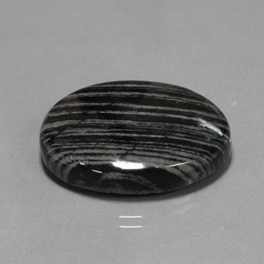 35.24 ct Multicolor Jasper Gemstone, Jasper Gem in Oval Cabochon Shape for Sale.