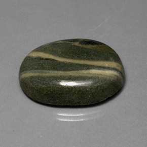 37.53 ct Multicolor Jasper Gemstone, Jasper Gem in Oval Cabochon Shape for Sale.