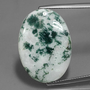 17.10 ct Multicolor Jasper Gemstone, Jasper Gem in Oval Cabochon Shape for Sale.