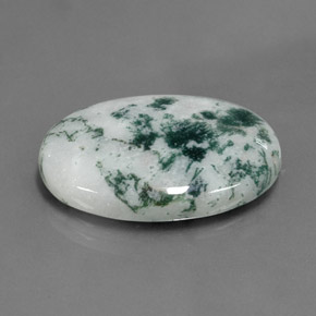 17.10 ct Multicolor Jasper Stone, Natural Jasper in Oval Cabochon Shape for Sale