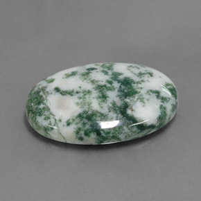 17.45 ct Multicolor Jasper Stone, Natural Jasper in Oval Cabochon Shape for Sale