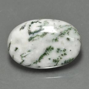 16.14 ct Multicolor Jasper Stone, Natural Jasper in Oval Cabochon Shape for Sale