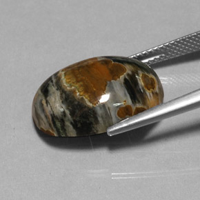 Jasper Gemstone in 18 x 13 mm (calibrated) Size for Sale, Jasper Stone in Multicolor Color