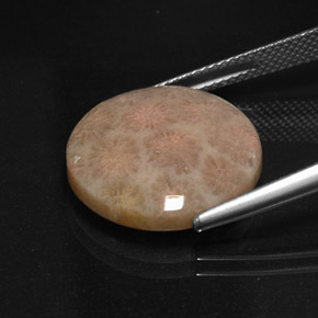 Jasper Gemstone in 17.5 mm Size for Sale, Jasper Stone in Multicolor Color