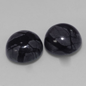 12.35 ct Multicolor Jasper Stone, Natural Jasper in Round Cabochon Shape for Sale