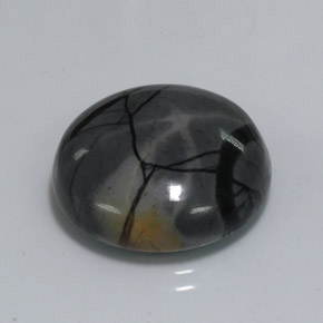 18.77 ct Multicolor Jasper Stone, Natural Jasper in Round Cabochon Shape for Sale